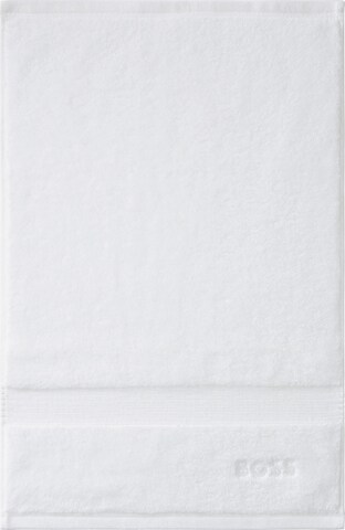 BOSS Towel in White: front