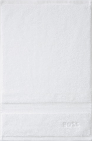 BOSS Home Towel in White: front