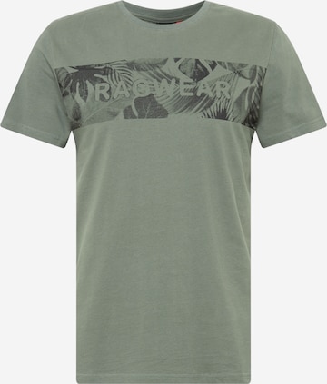 Ragwear T-Shirt 'VESPIO' in Grün: predná strana