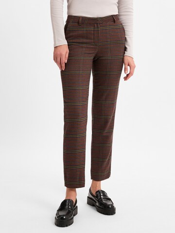 Franco Callegari Slim fit Chino Pants in Brown: front