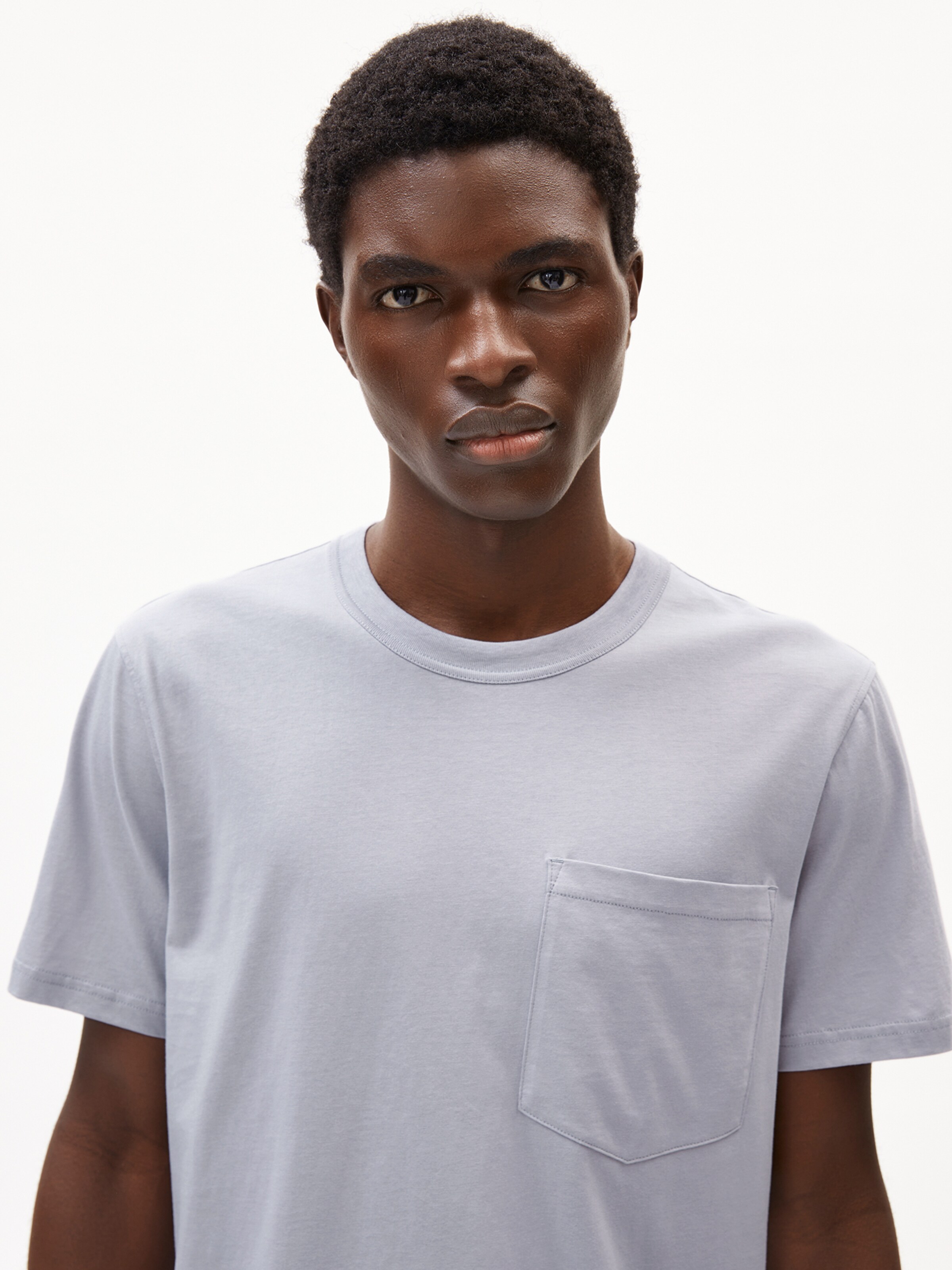 ARMEDANGELS Shirt 'MAARKOS POCKET ' in Blauw