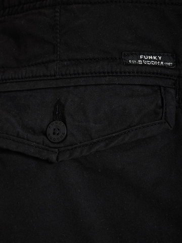 Funky Buddha regular Παντελόνι cargo σε μαύρο