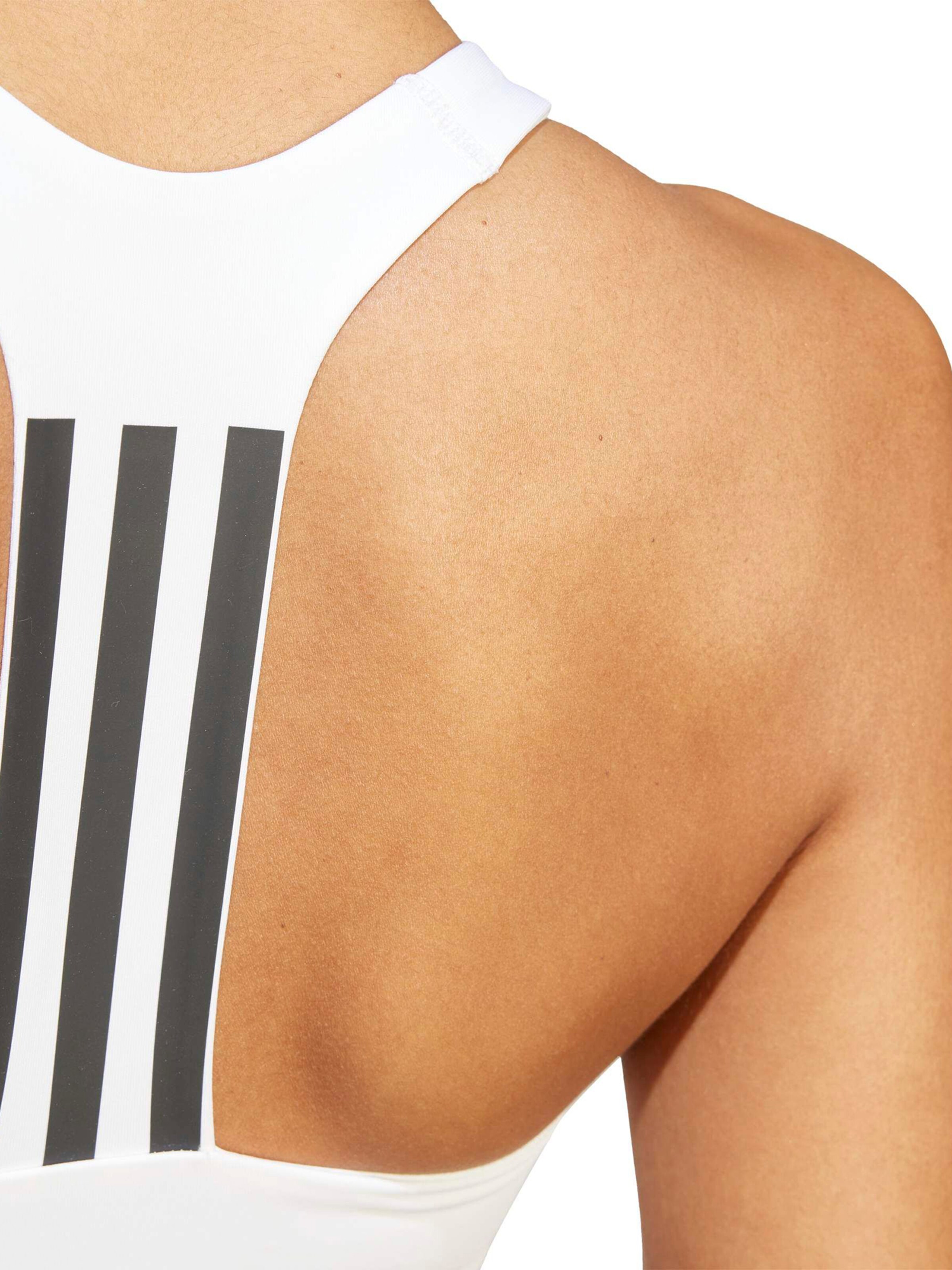 ADIDAS PERFORMANCE Бюстье Спортивный бюстгальтер 'PWIM' в Белый