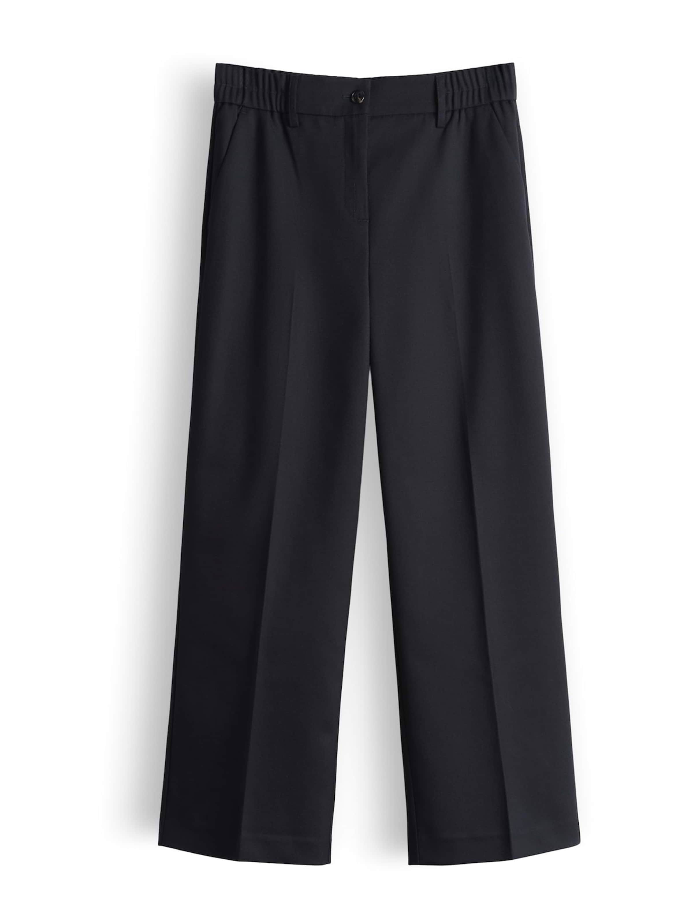Someday Loosefit Broek 'Cisilia' in Blauw: voorkant