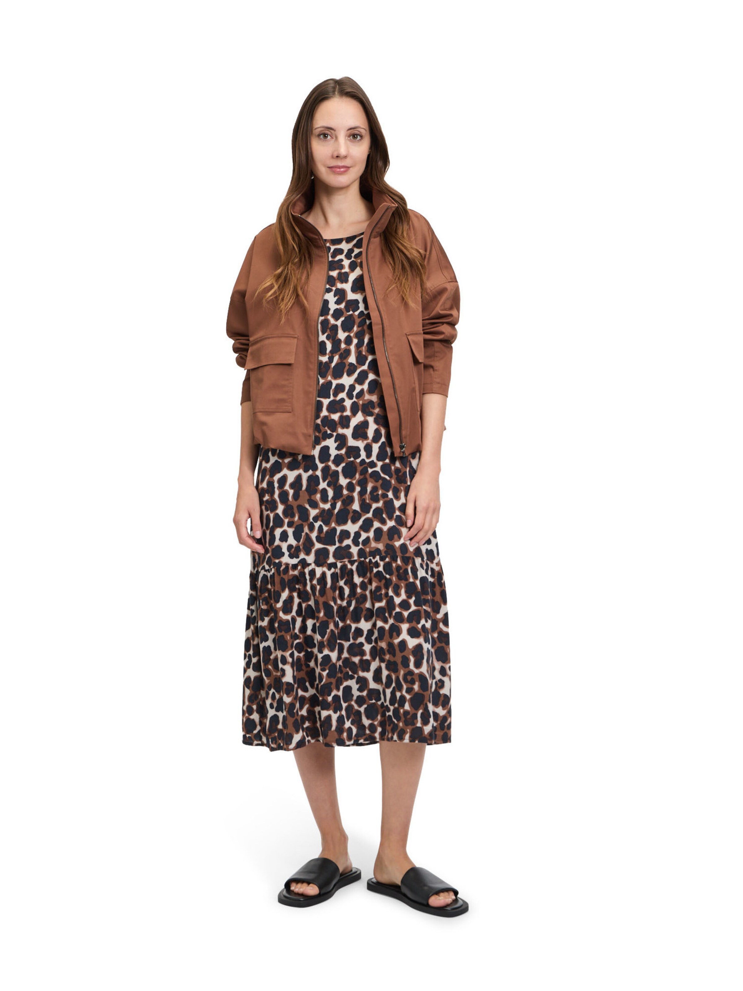 Betty & Co Dress in Brown