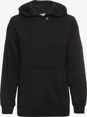 Neun Monate Sweatshirt in Black: front