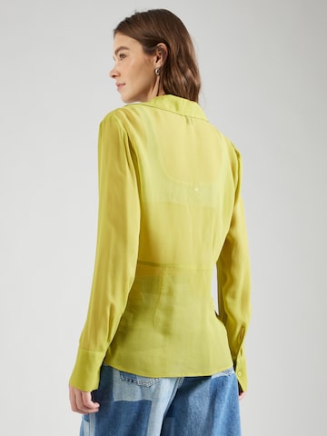 Stefanel - Blusa en amarillo