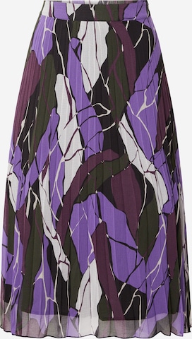 SOAKED IN LUXURY Skirt 'Josefine' in Purple: front