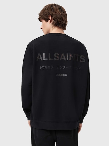 AllSaints Bluzka sportowa w kolorze czarny: przód
