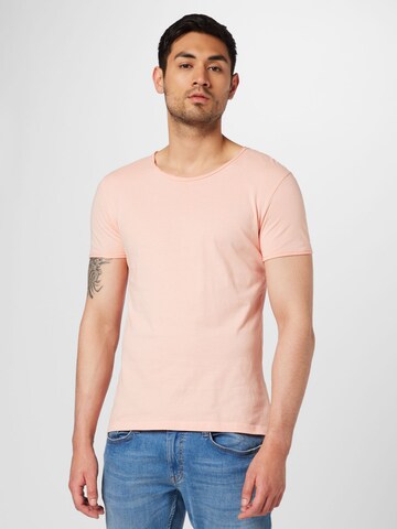 Key Largo T-Shirt 'FREEZE' in Orange: predná strana