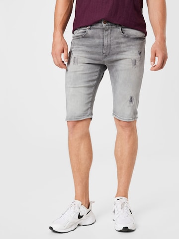 Petrol Industries Slim fit Jeans 'Blizzard' in Grey: front
