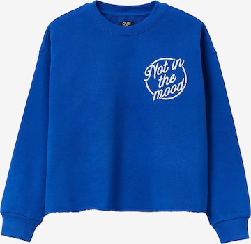 OVS Sweatshirt in Blue: front