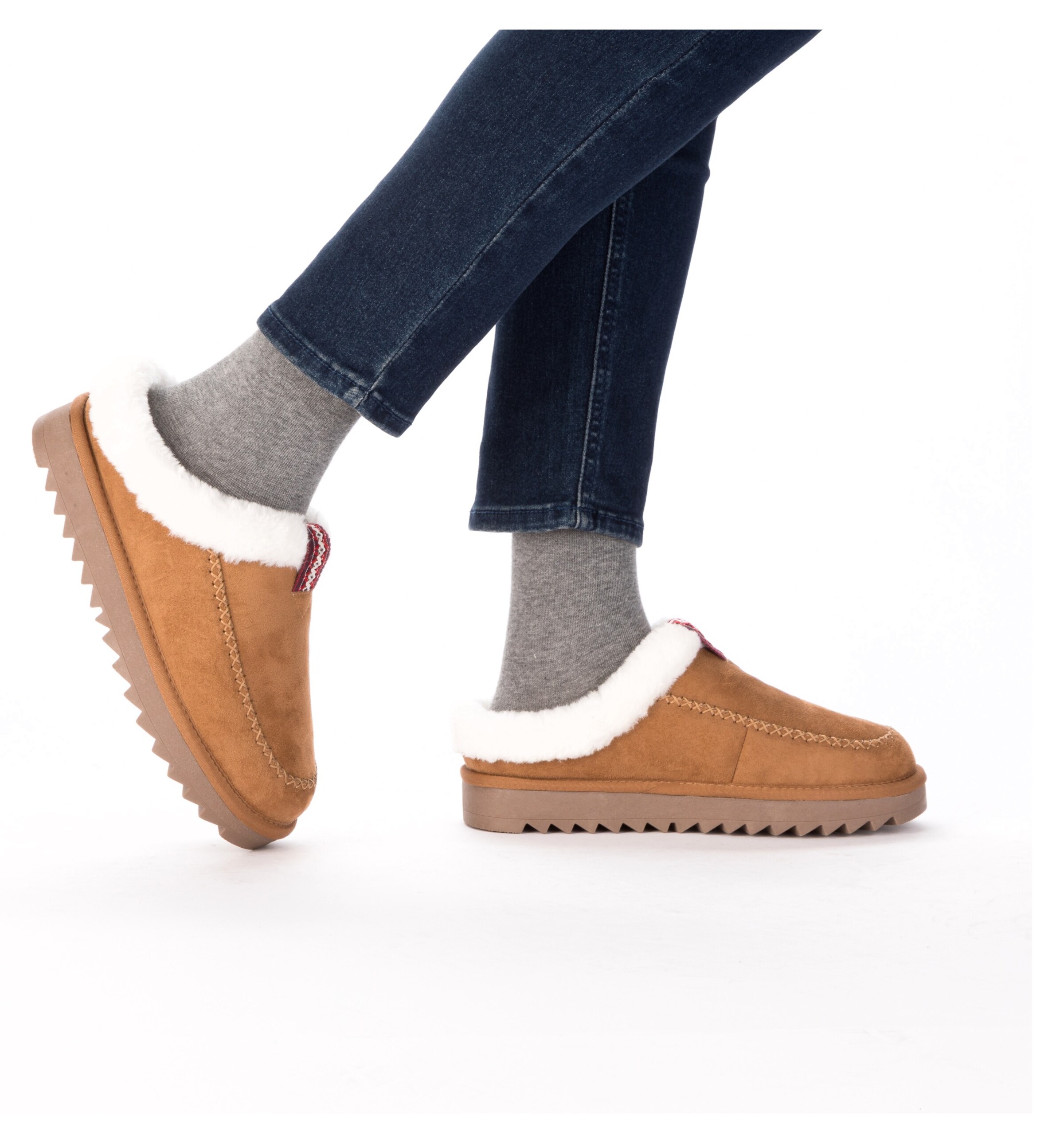 Rieker Hausschuh in Braun