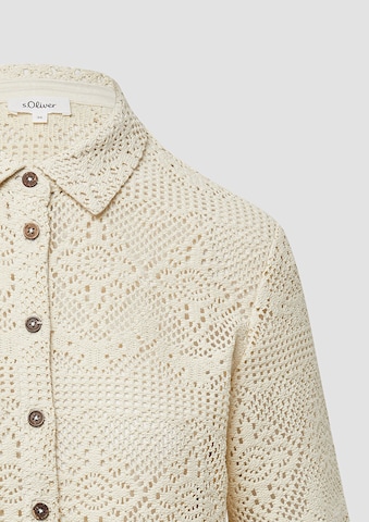 s.Oliver Blouse in Beige