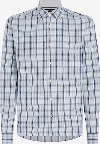 Coupe regular Chemise TOMMY HILFIGER en bleu : devant