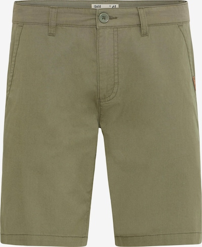 !Solid Trousers 'Thement' in 40 in Olive / Dark green, Item view
