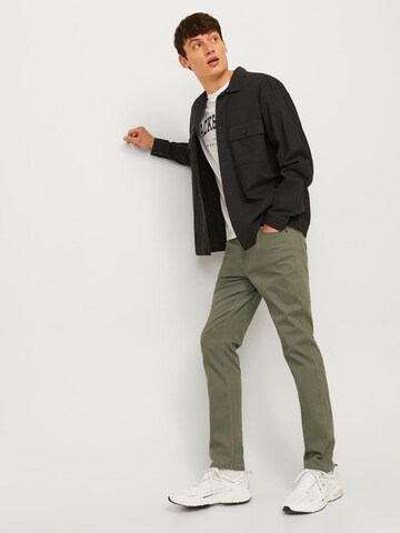 JACK & JONES Slim fit Pants 'JPSTGLENN JJORIGINAL' in Green