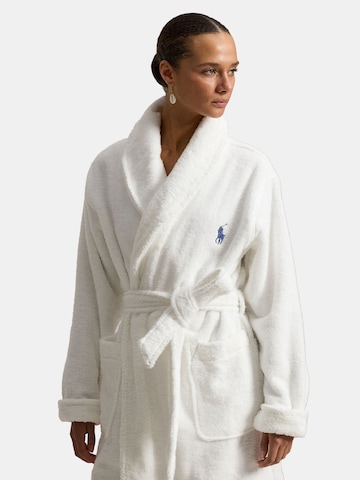 Polo Ralph Lauren Bathrobe short ' Short Bathrobe - Iconic Bear ' in White
