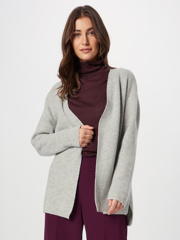 LIEBLINGSSTÜCK Knit Cardigan 'Lucinda' in Grey: front