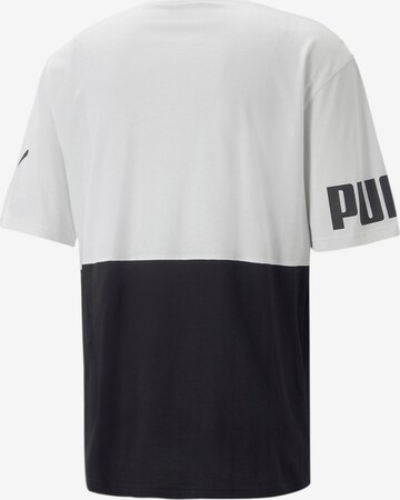 PUMA Shirt 'POWER' in Zwart