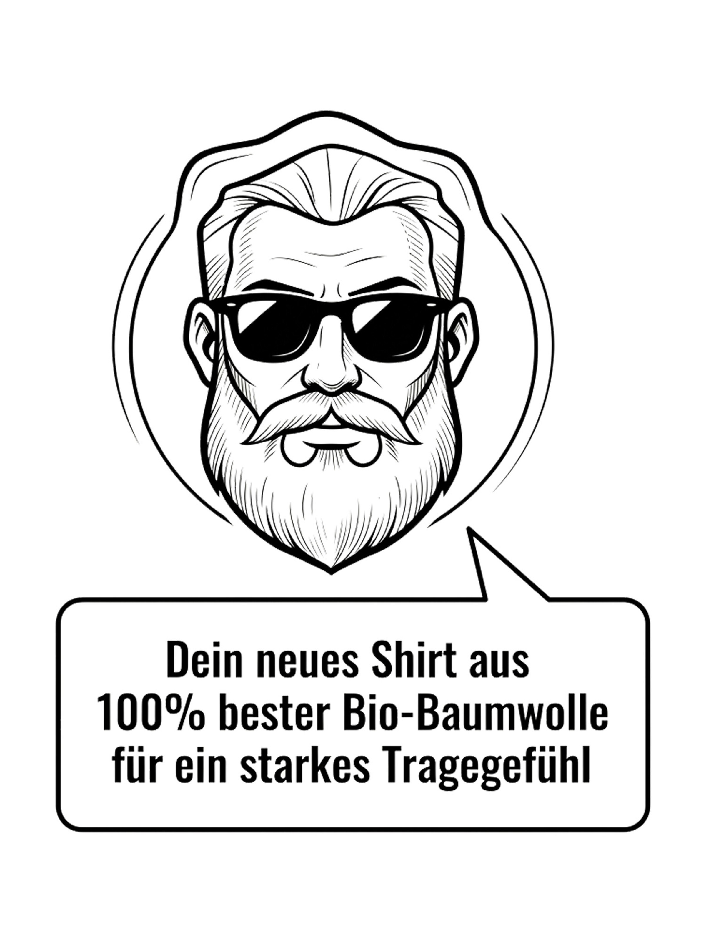 karlskopf Shirt 'FISCHFUTTER' in Blue