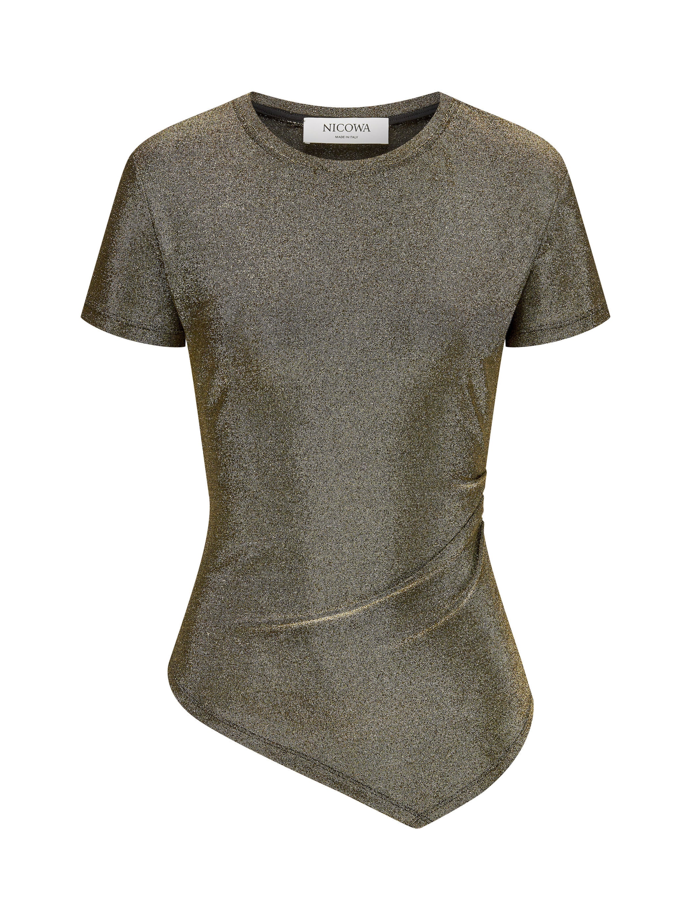 Nicowa Shirt 'TONIWI' in Gold: front