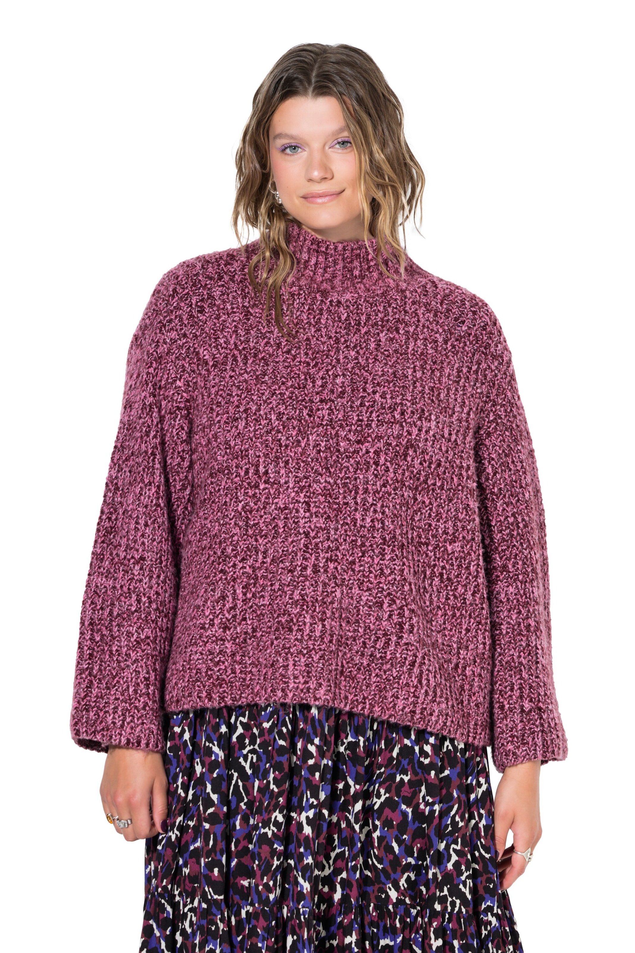 Studio Untold Sweater in Purple: front