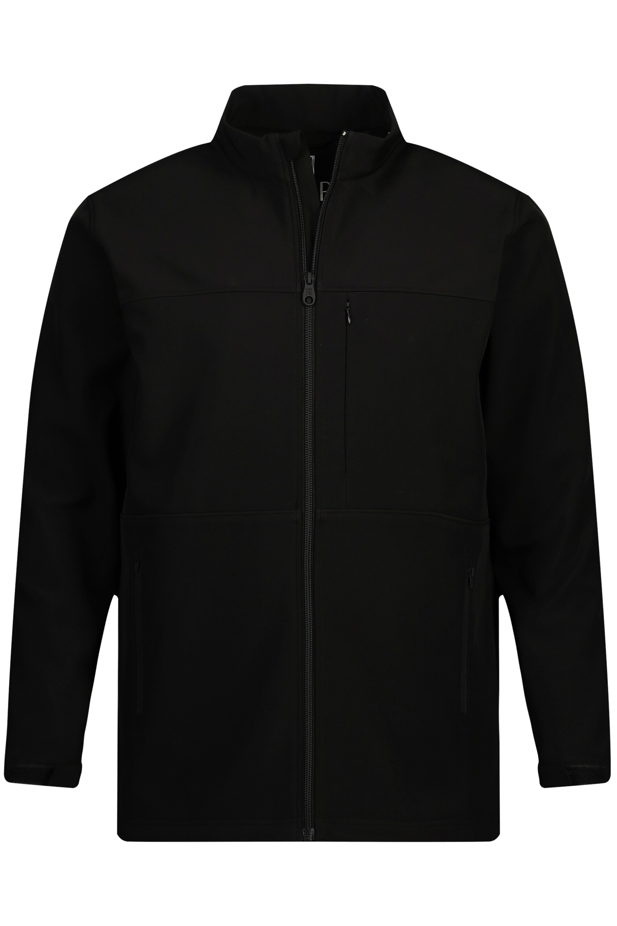 JAY-PI Athletic Jacket in Black: front