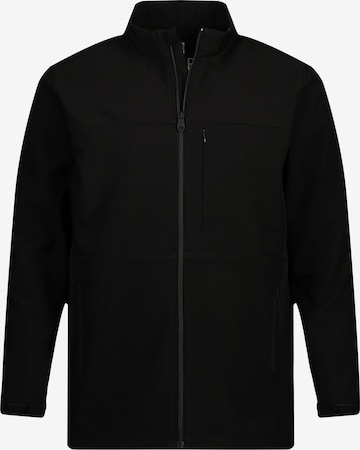 JAY-PI Athletic Jacket in Black: front