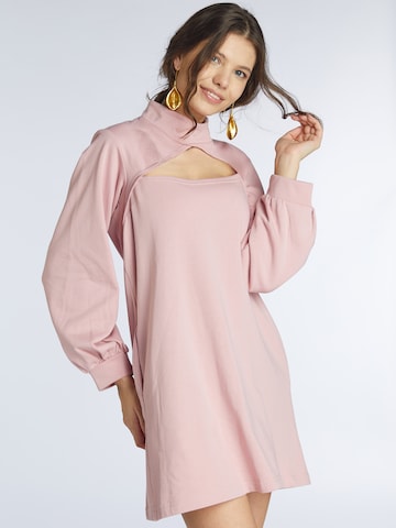 KAN Dress 'MEADOW' in Pink: front