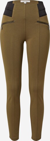 Skinny Leggings di comma casual identity in verde: frontale