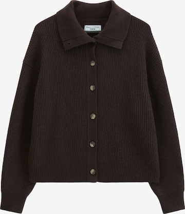 Cardigan Marc O'Polo DENIM en marron : devant