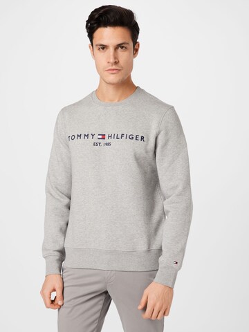 pilka TOMMY HILFIGER Megztinis be užsegimo: priekis