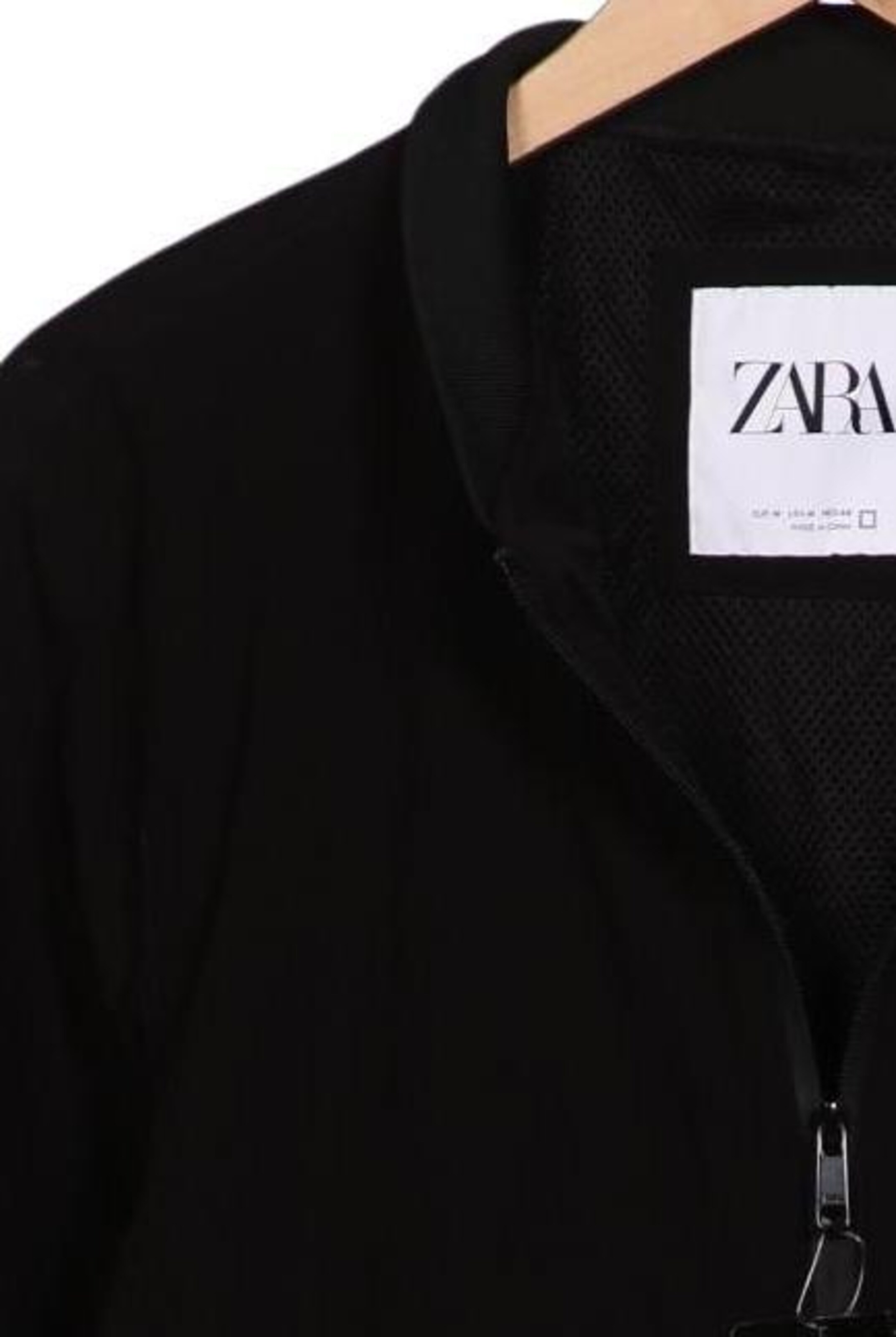 ZARA Jacke M in Schwarz