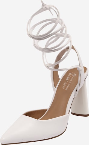 CALL IT SPRING Slingback Pumps 'NICKI' in White: front