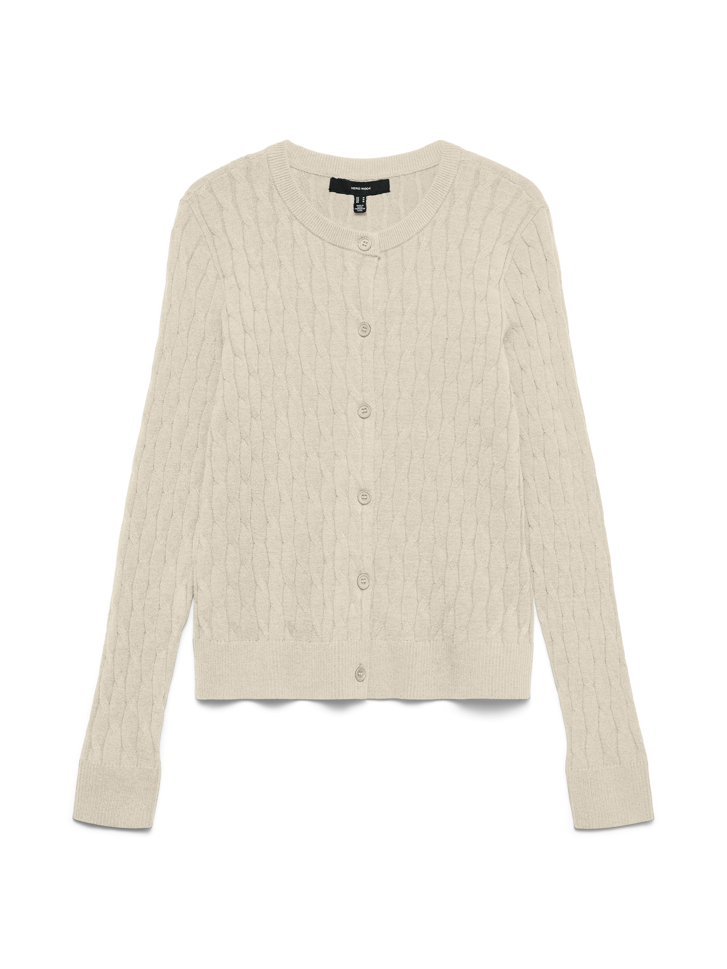 VERO MODA Cardigan i ecru, Produktvisning