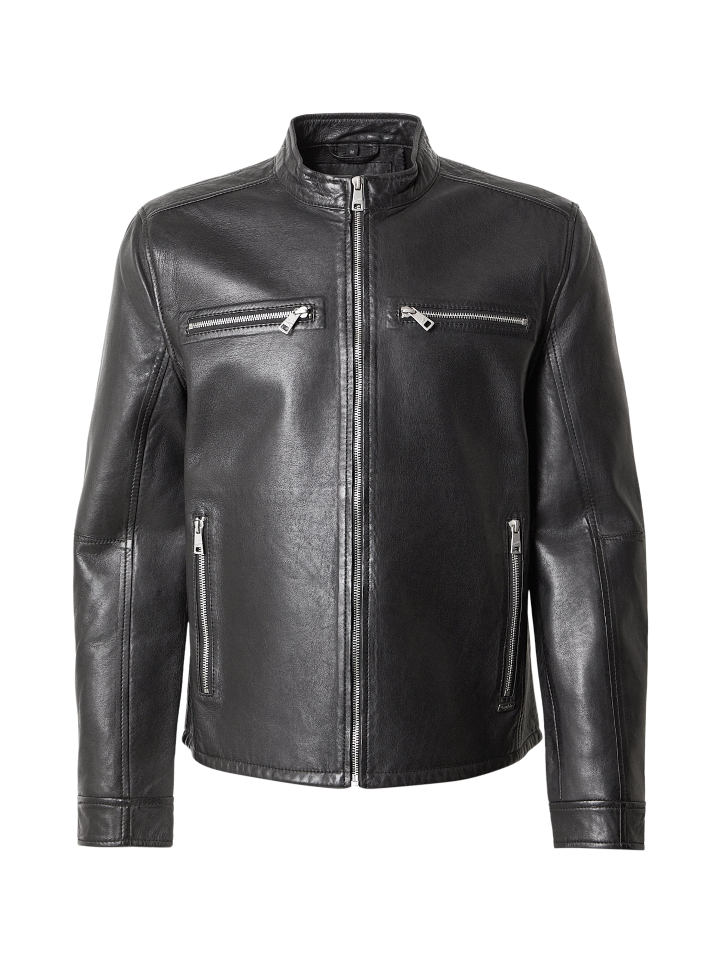 Mauritius Between-Season Jacket 'Bounto' in Black: front