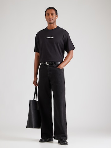 Calvin Klein Jeans Shirt 'OBSESSION' in Zwart
