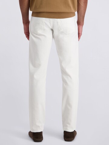 Regular Pantalon chino 'Lyon' PIERRE CARDIN en blanc