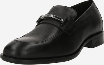 BOSS Black Classic Flats 'Colby' in Black: front