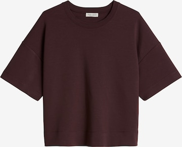 T-shirt Marc O'Polo en rouge : devant