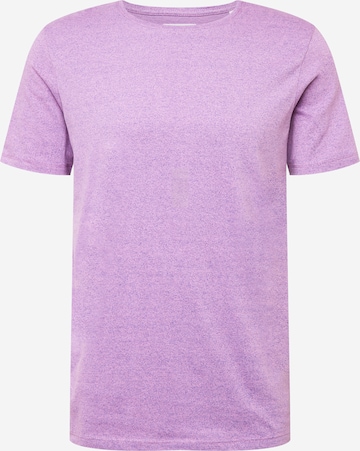 Lindbergh Shirt 'Mouliné' in Purple: front