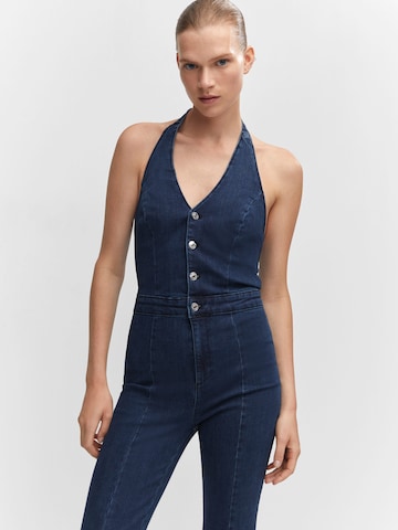 MANGO Jumpsuit 'Sophie 2' in Blau: predná strana