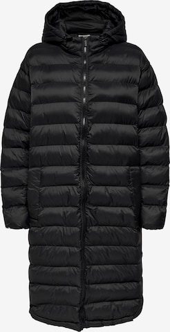 Manteau d’hiver 'Melody' ONLY en noir : devant