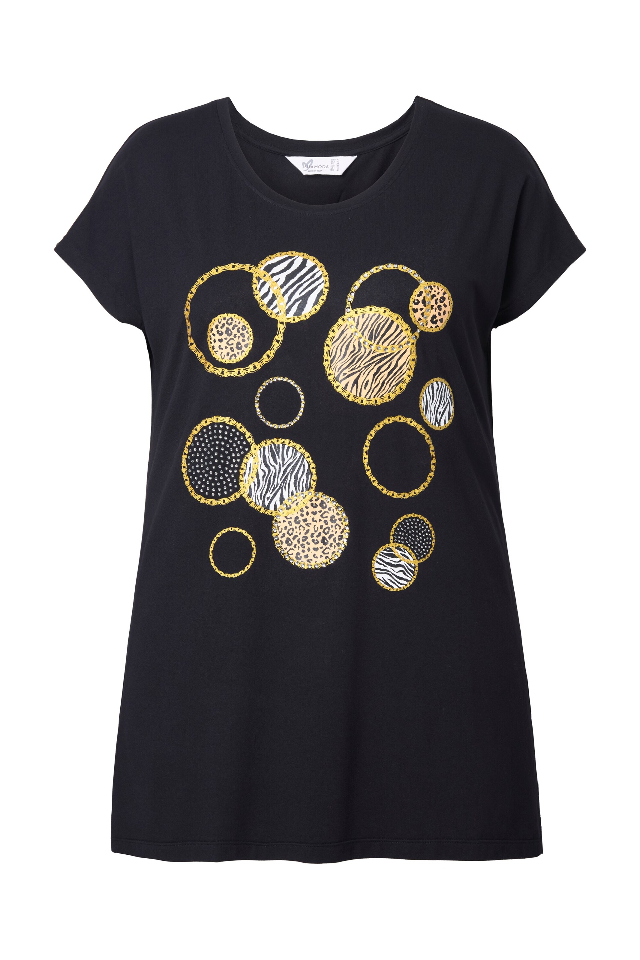 MIAMODA Shirt in Black: front