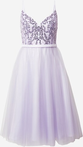purpurinė Laona Kokteilinė suknelė: priekis