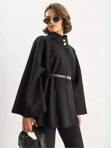 Bianco Lucci Tussenmantel in Zwart