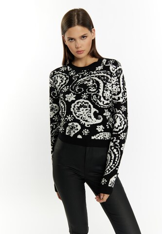 Pull-over 'Blonda' myMo ROCKS en noir : devant