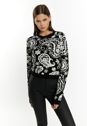 Pull-over 'Blonda' myMo ROCKS en noir : devant