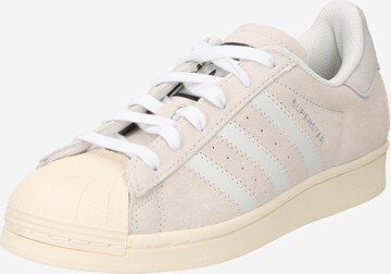 ADIDAS ORIGINALS - Sapatilhas baixas 'Superstar' em bege: frente